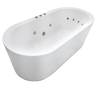 Redondo 1500mm Oval Freestanding Spa Bath
