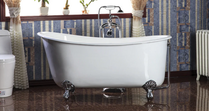 Swedish Slipper 1370mm Cast Iron 'Bigfoot' Clawfoot Baths