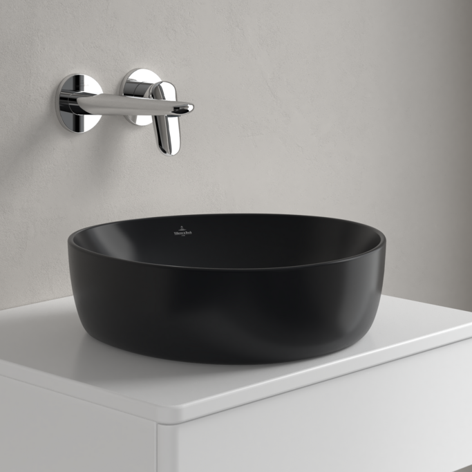 Antao 400 Vessel Basin C+ Pure Black NO OF