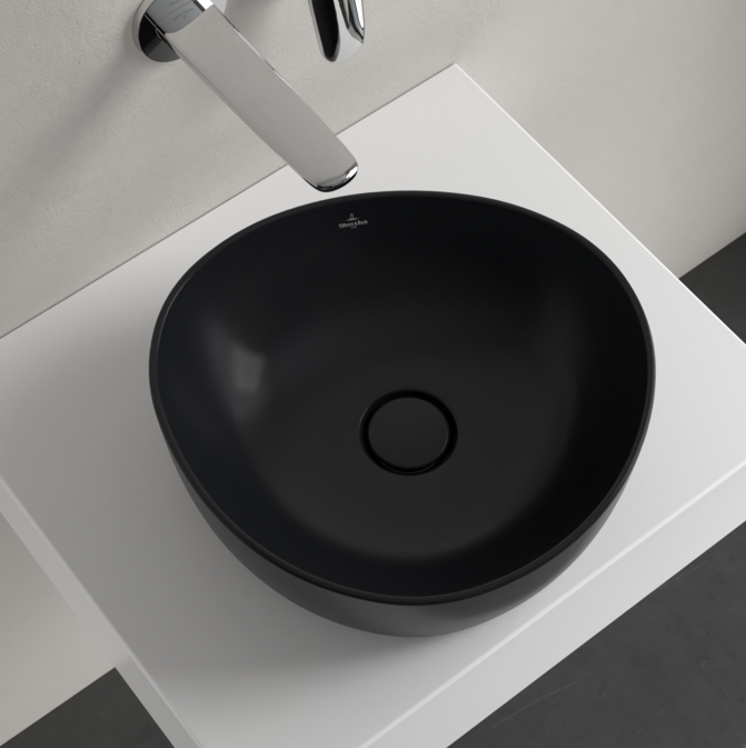 Antao 400 Vessel Basin C+ Pure Black NO OF