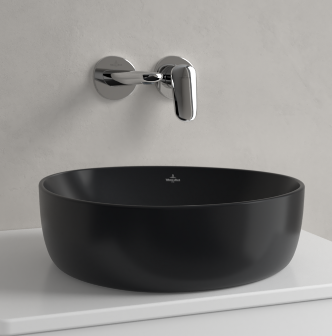Antao 400 Vessel Basin C+ Pure Black NO OF
