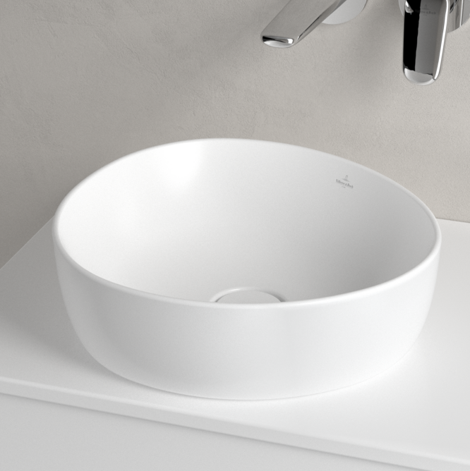 Antao 400 Vessel Basin C+ Stone White NO OF