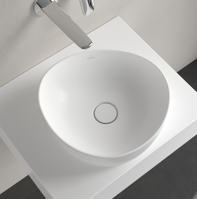 Antao 400 Vessel Basin C+ Stone White NO OF