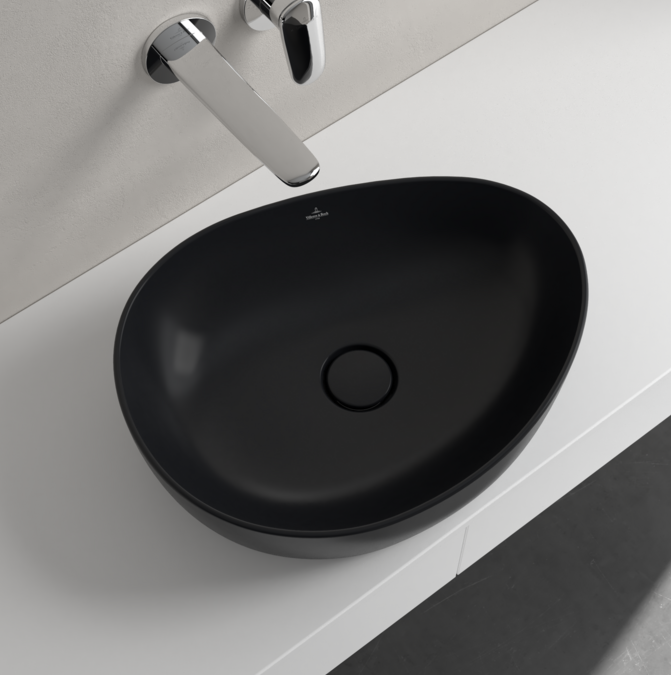 Antao 510 Vessel Basin C+ Pure Black NO OF