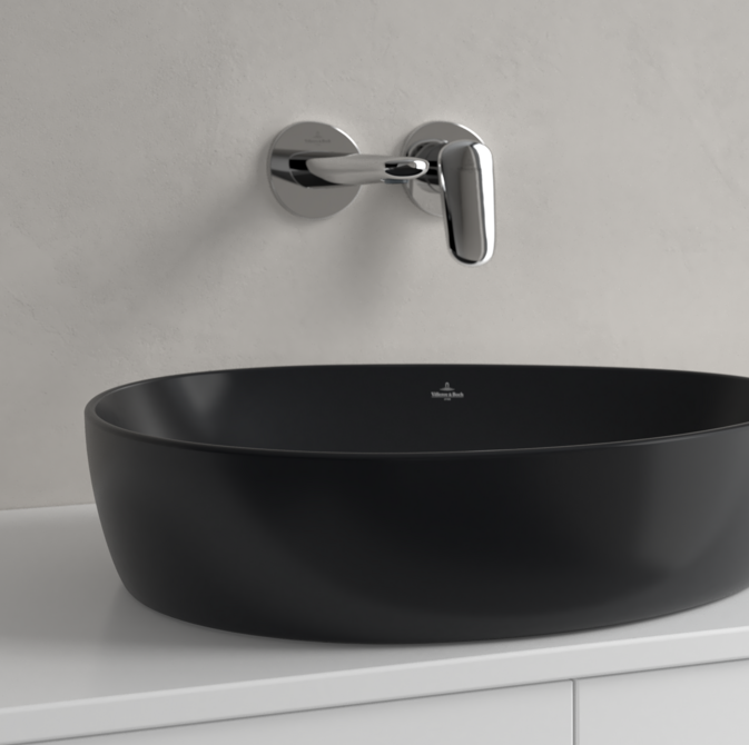 Antao 510 Vessel Basin C+ Pure Black NO OF