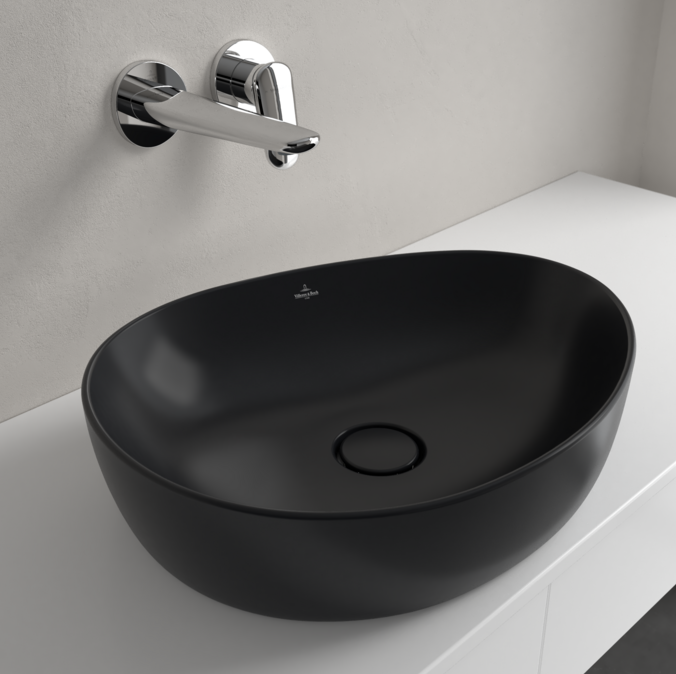 Antao 510 Vessel Basin C+ Pure Black NO OF