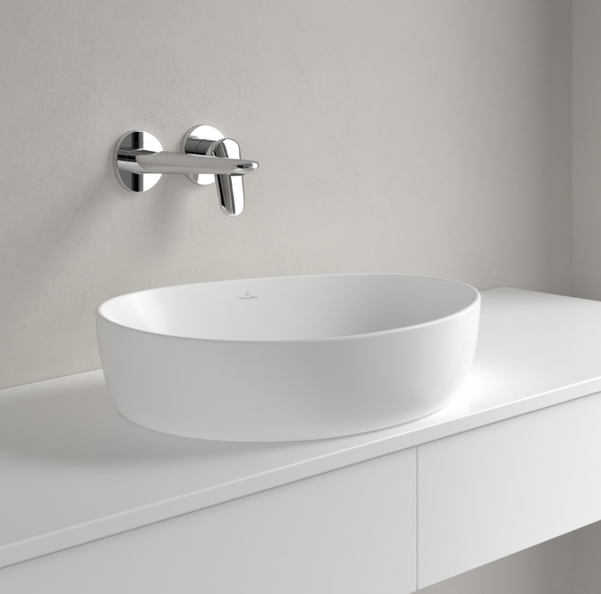 Antao 510 Vessel Basin C+ Stone White NO OF