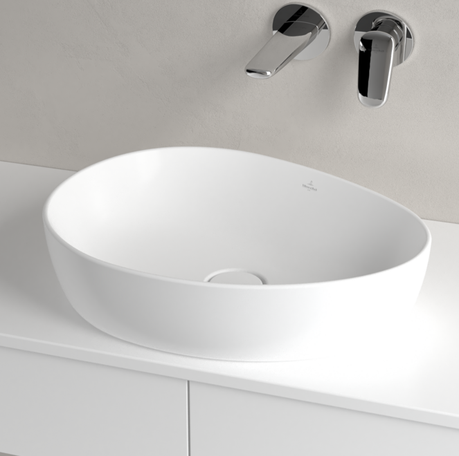 Antao 510 Vessel Basin C+ Stone White NO OF
