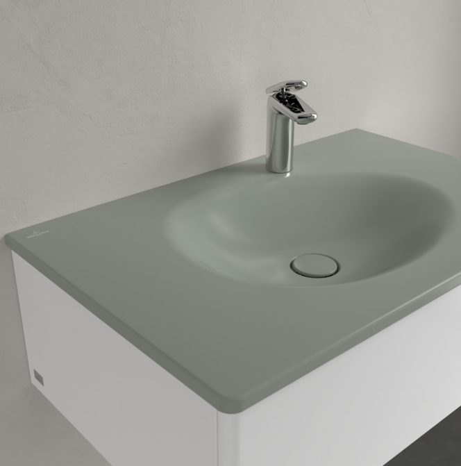 Antao 800 Vanity Basin 1TH C+ Morning Green NO OF