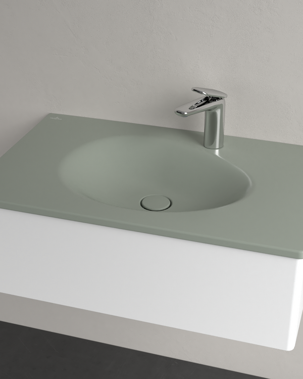 Antao 800 Vanity Basin 1TH C+ Morning Green NO OF