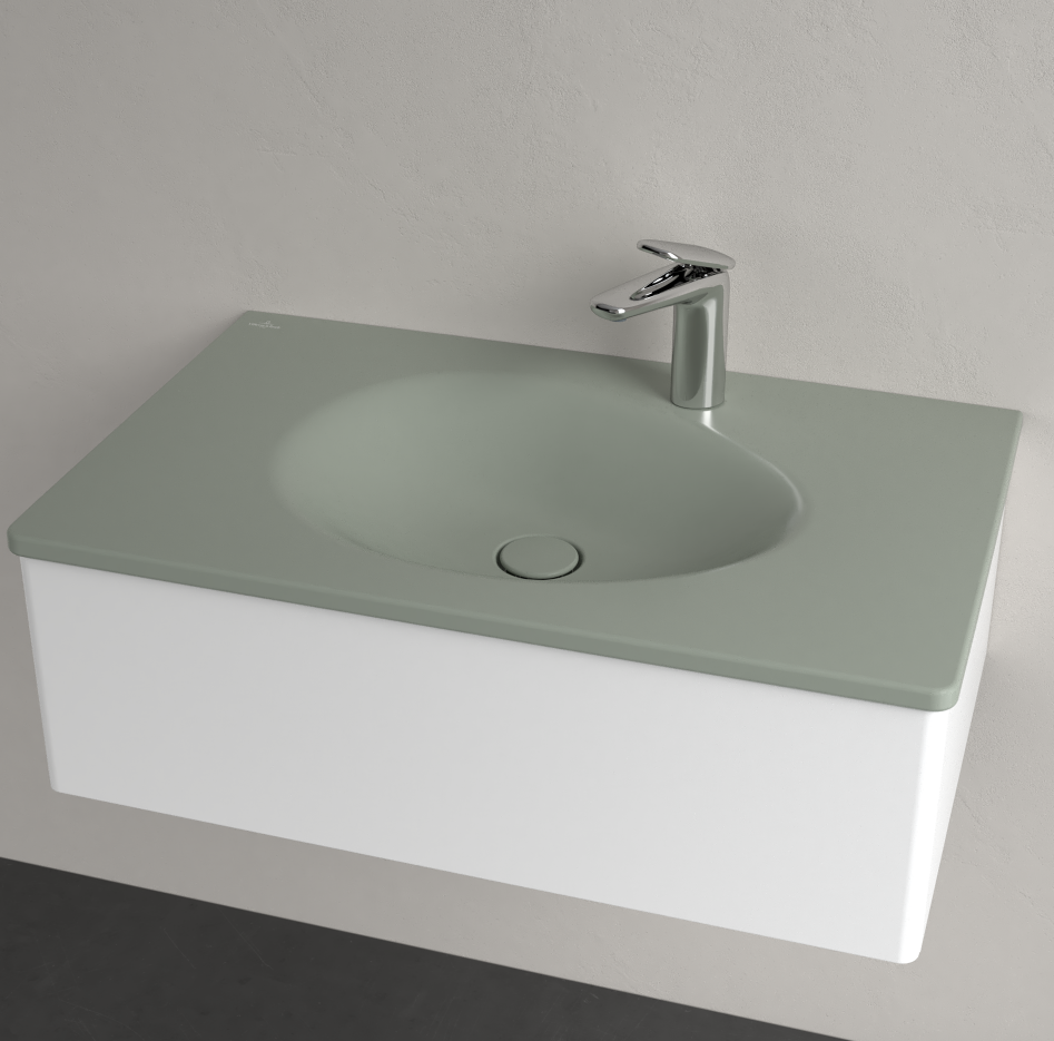 Antao 800 Vanity Basin 1TH C+ Morning Green NO OF