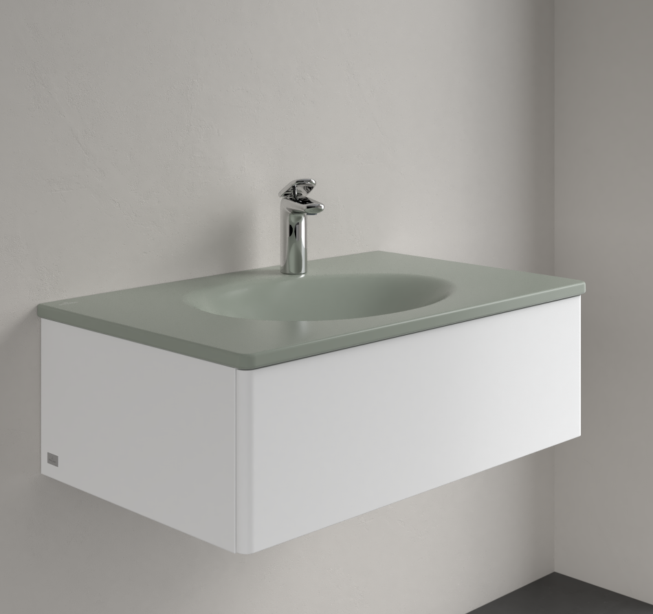 Antao 800 Vanity Basin 1TH C+ Morning Green NO OF