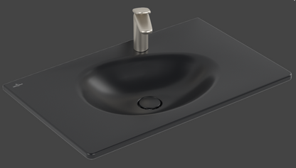 Antao 800 Vanity Basin 1TH C+ Pure Black NO OF