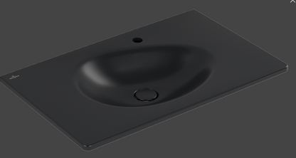 Antao 800 Vanity Basin 1TH C+ Pure Black NO OF