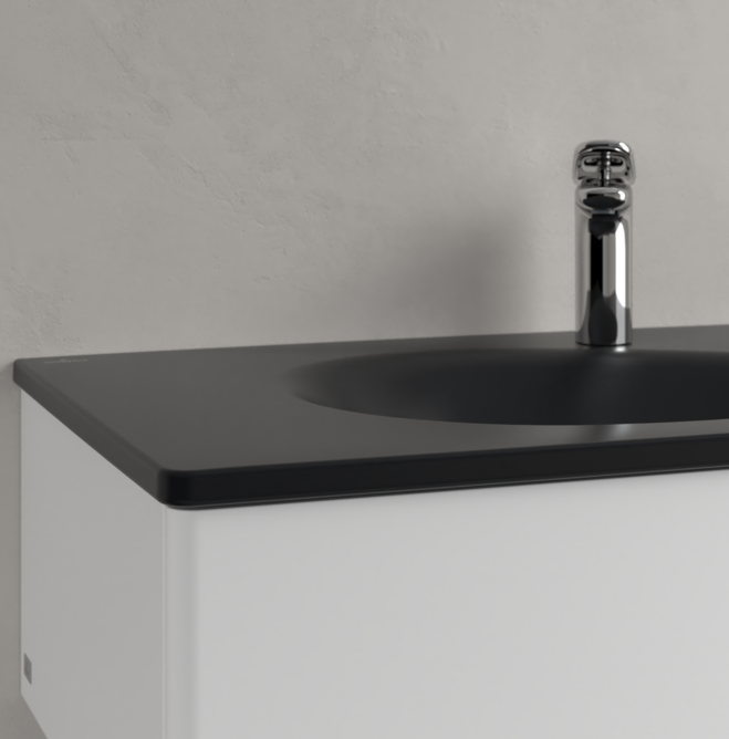 Antao 800 Vanity Basin 1TH C+ Pure Black NO OF