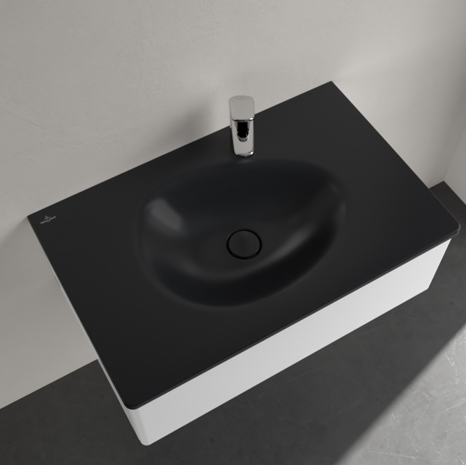 Antao 800 Vanity Basin 1TH C+ Pure Black NO OF
