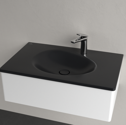 Antao 800 Vanity Basin 1TH C+ Pure Black NO OF