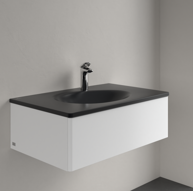 Antao 800 Vanity Basin 1TH C+ Pure Black NO OF