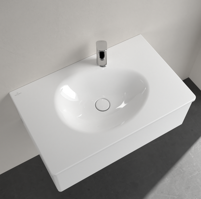 Antao 800 Vanity Basin 1TH C+ White NO OF