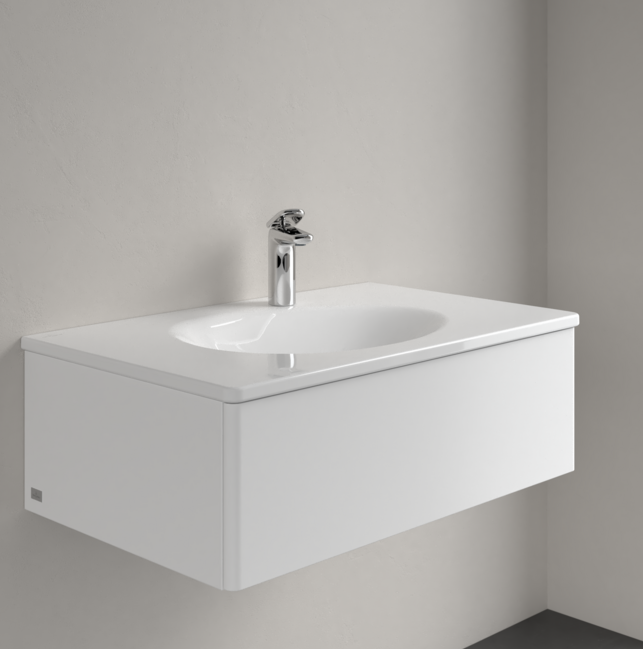 Antao 800 Vanity Basin 1TH C+ White NO OF