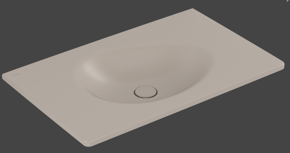 Antao 800 Vanity Basin NO TH C+ Almond NO OF