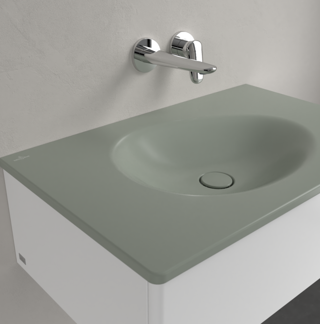 Antao 800 Vanity Basin NO TH C+ Morning Green NO OF