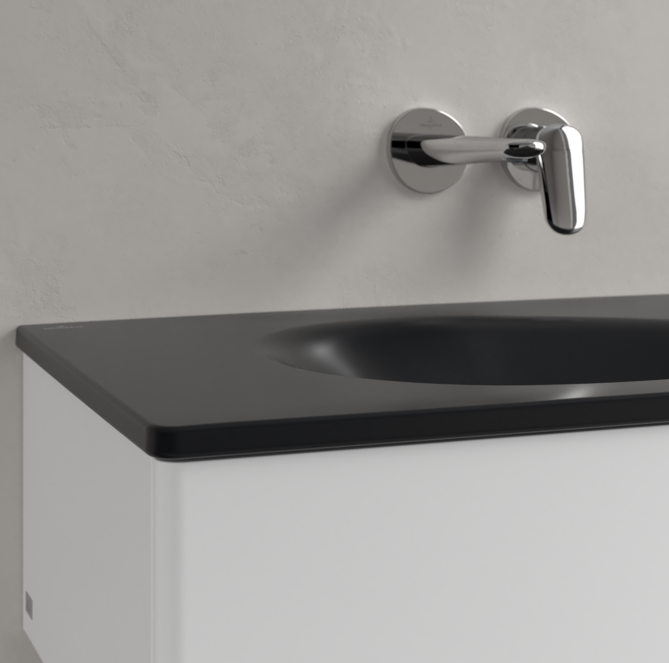 Antao 800 Vanity Basin NO TH C+ Pure Black NO OF