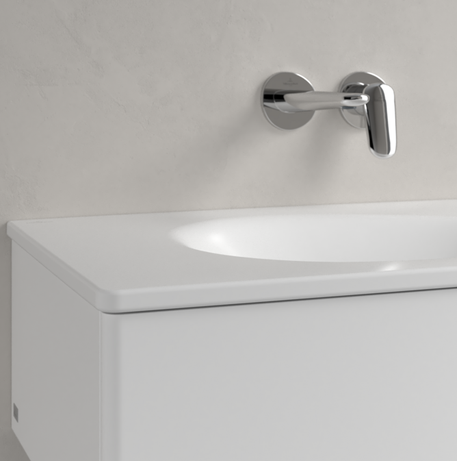 Antao 800 Vanity Basin NO TH C+ Stone White NO OF