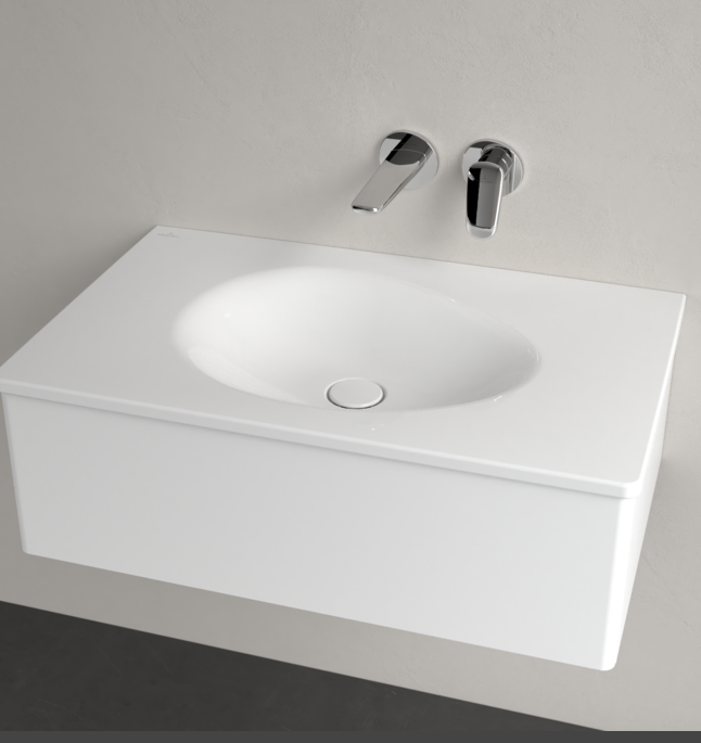 Antao 800 Vanity Basin NO TH NO OF C+ Wh