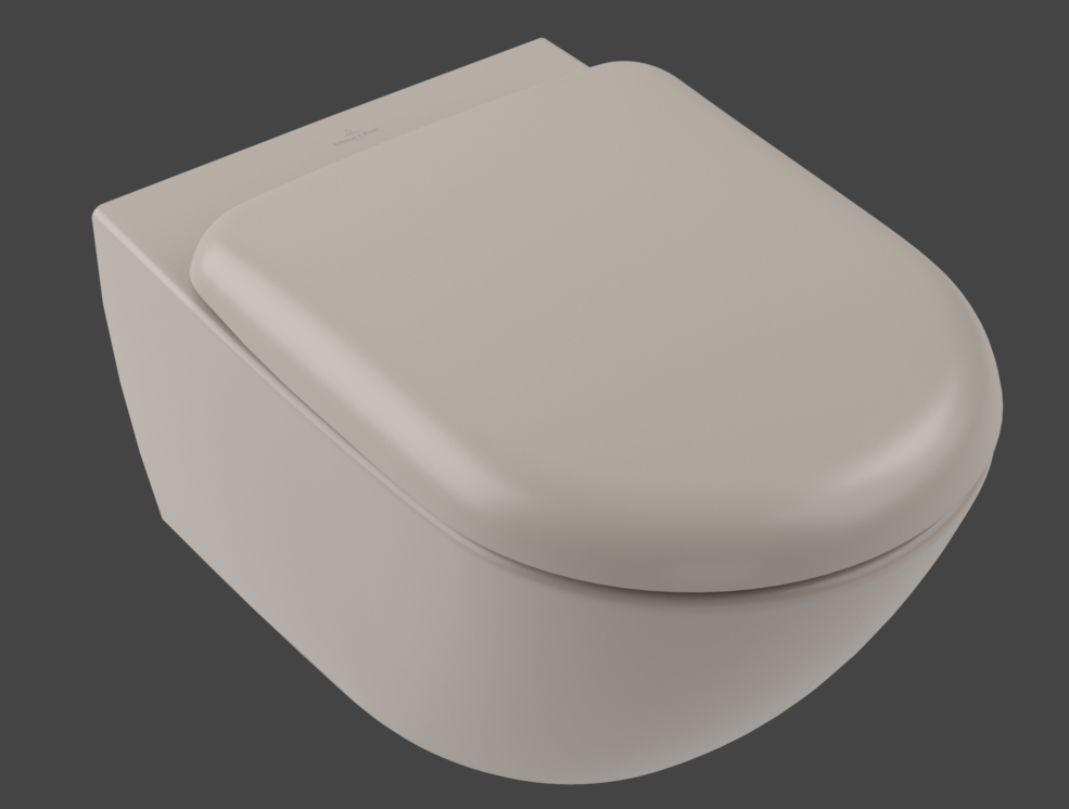 Antao TF Wall Hung Toilet C+ Almond