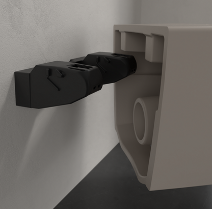 Antao TF Wall Hung Toilet C+ Almond