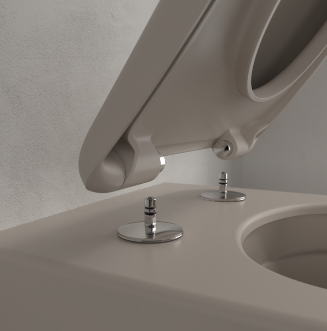 Antao TF Wall Hung Toilet C+ Almond