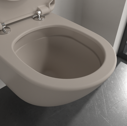 Antao TF Wall Hung Toilet C+ Almond
