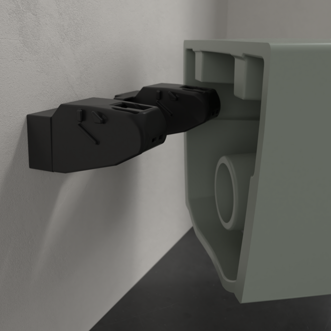 Antao TF Wall Hung Toilet C+ Morning Green