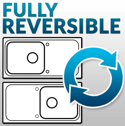 Architectura 80 1160 1 & 3/4 Drainer No Tap Hole Ceramic Plus