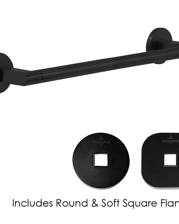 Architectura 300mm Towel Rail Matte Black