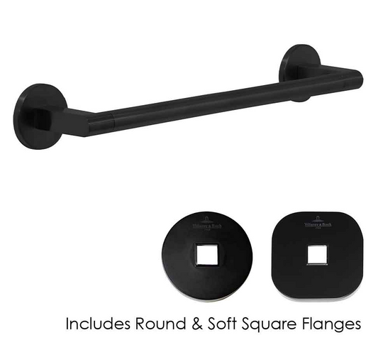 Architectura 300mm Towel Rail Matte Black