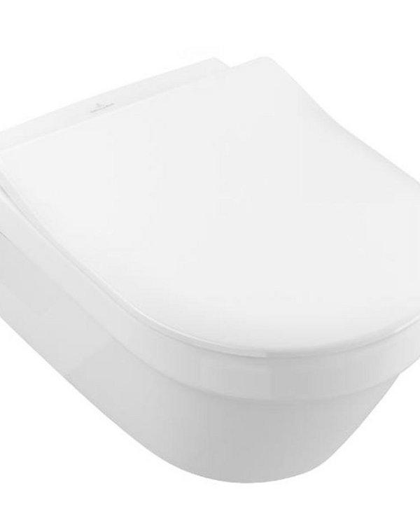 Architectura 3.0 DirectFlush Wall Hung Toilet | P Trap Slim Seat CeramicPlus