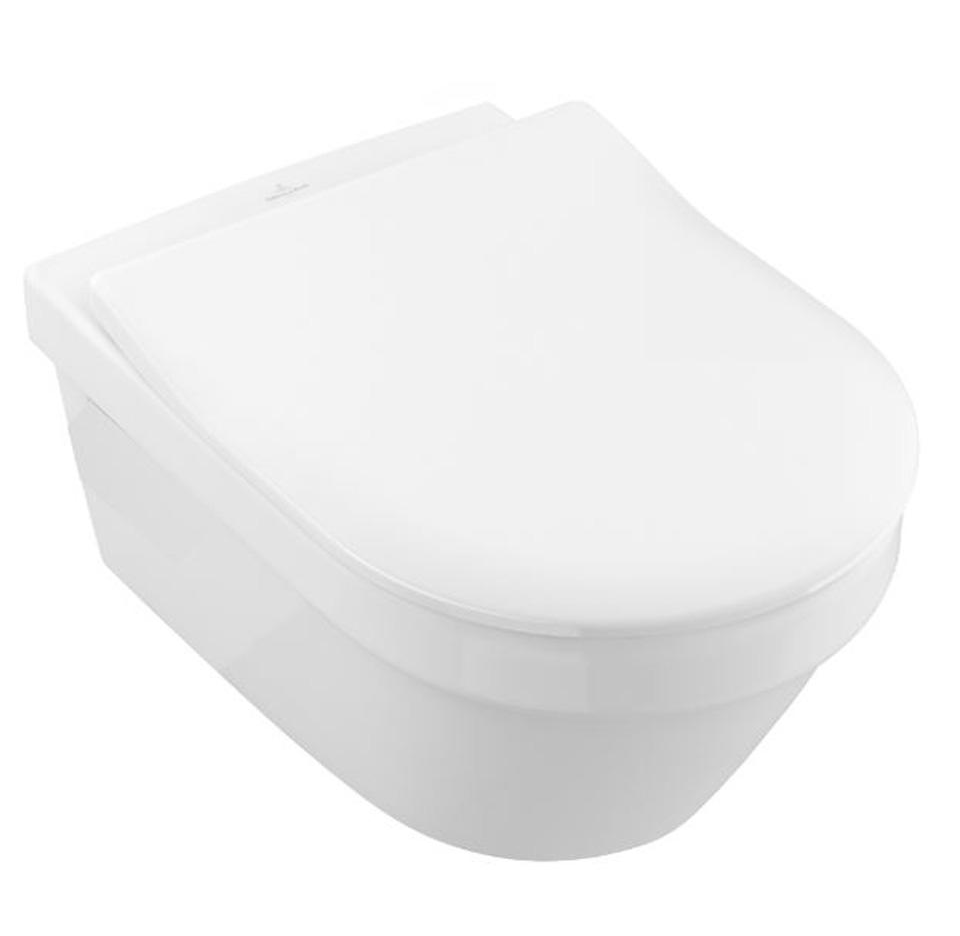 Architectura 3.0 DirectFlush Wall Hung Toilet | P Trap Slim Seat CeramicPlus