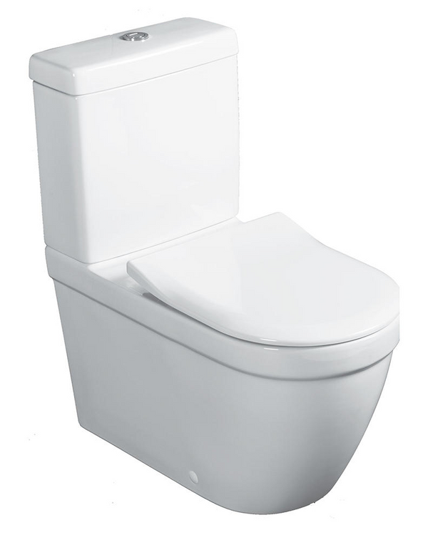 Architectura 2.0 DirectFlush BTW Toilet S Trap | Slim Seat