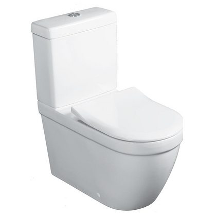 Architectura 2.0 DirectFlush BTW Toilet S Trap | Slim Seat
