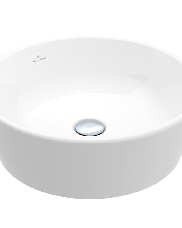 Architectura 2.0 450 Round Vessel Basin | No Tap Hole with Overflow