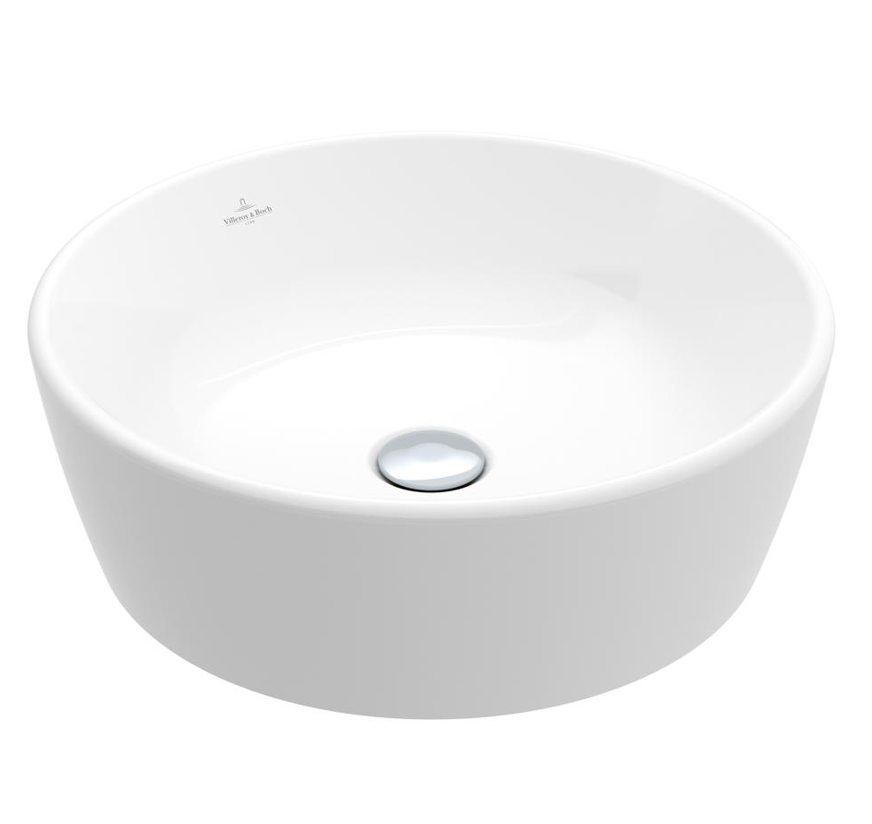 Architectura 2.0 450 Round Vessel Basin | No Tap Hole with Overflow