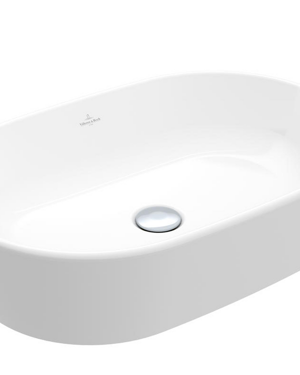 Architectura 2.0 600 Oval Vessel Basin | No Tap Hole with Overflow