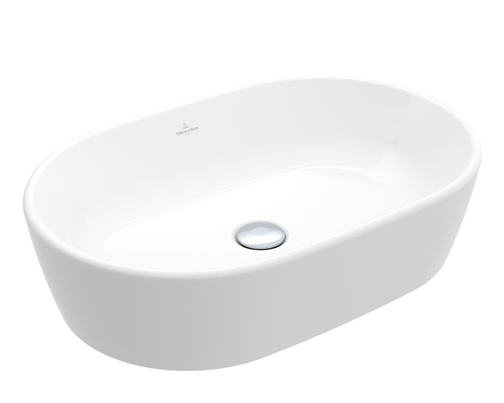 Architectura 2.0 600 Oval Vessel Basin | No Tap Hole with Overflow