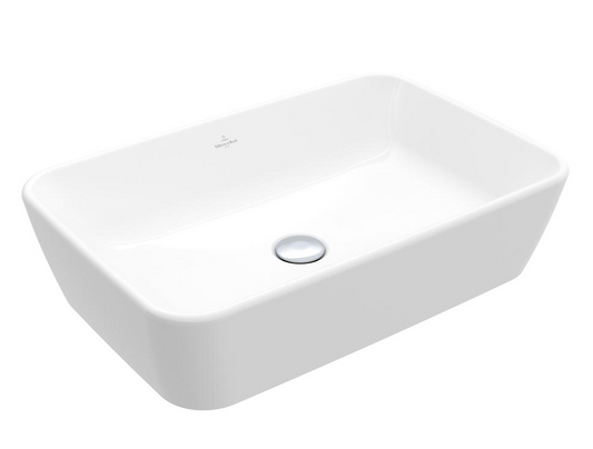 Architectura 2.0 600 Rect Vessel Basin | No Tap Hole with Overflow