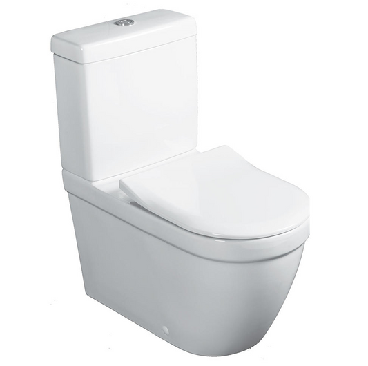 Architectura 2.0 DirectFlush BTW Toilet P Trap | Slim Seat
