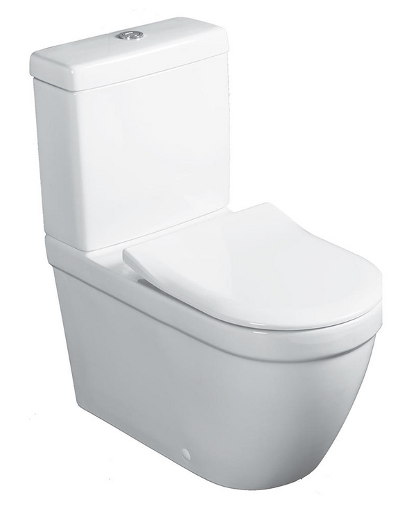 Architectura 2.0 DirectFlush BTW Toilet P Trap | Slim Seat | CeramicPlus