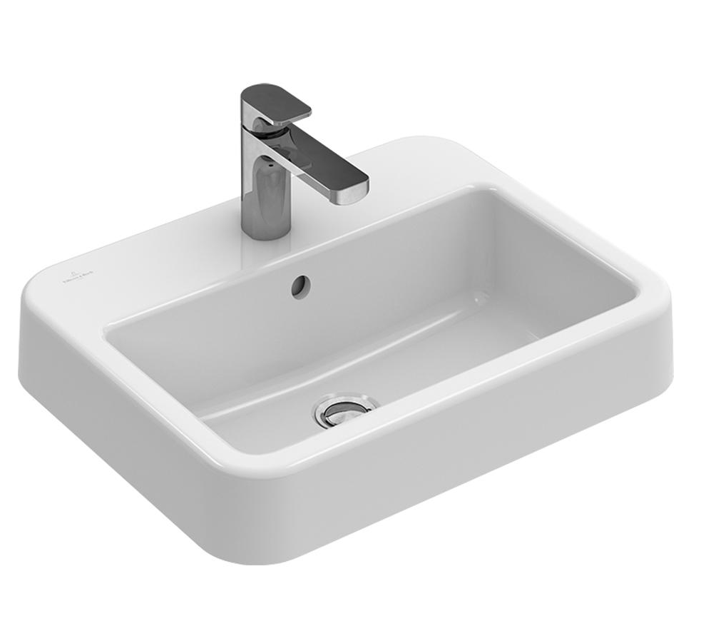 Architectura 550 Semi Inset Basin 1 Tap Hole