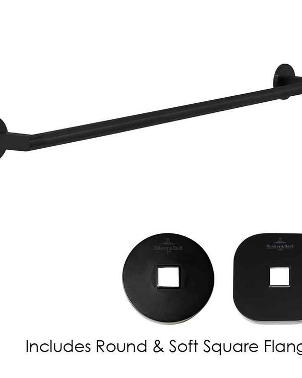 Architectura 600mm Towel Rail Matte Black